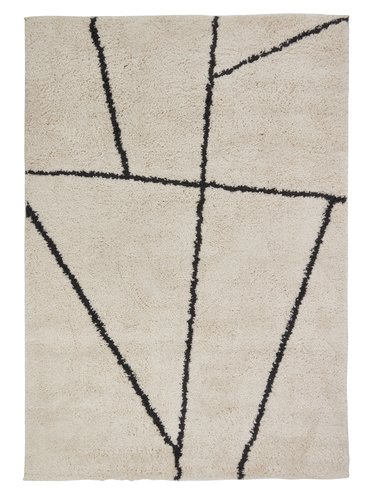 Tapis ODON 135x190 crème