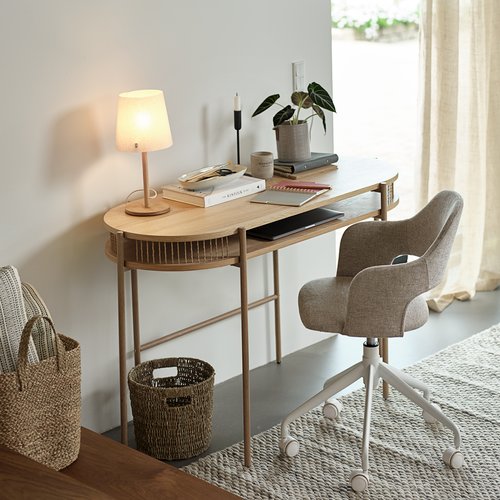 Table lamp JULIUS D19xH39cm natural JYSK