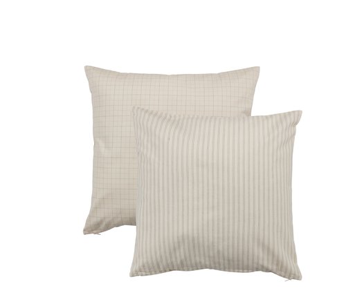 Housse de coussin GULDREGN 50x50 beige