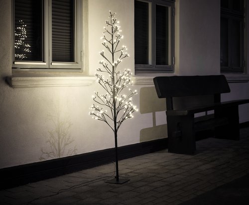 LED světelný strom MORGANIT V150 cm 280 LED a časovač
