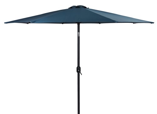 Parasol AGGER Ø300 bleu foncé