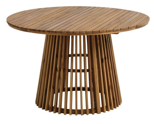 Baštenski stol HOLTE Ø120 tvrdo drvo