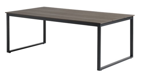 Stôl NESSKOGEN Š100xD210 hnedá