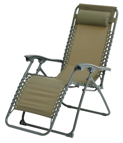Krzesło wypoczynkowe HALDEN oliwkowozielony