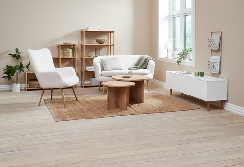 Soffbord KALVEHAVE Ø70 ek