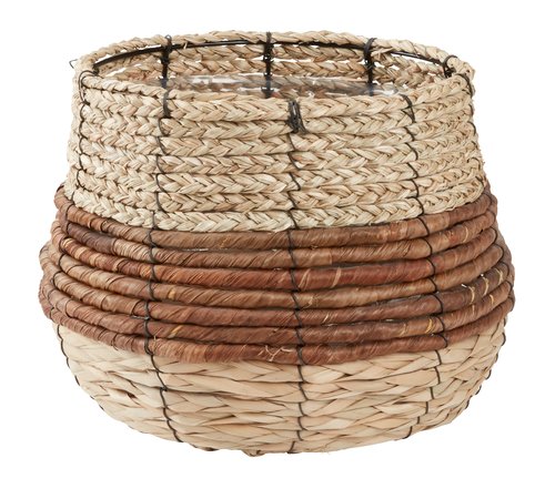 Blumentopf TERJE Ø25xH22cm natur JYSK