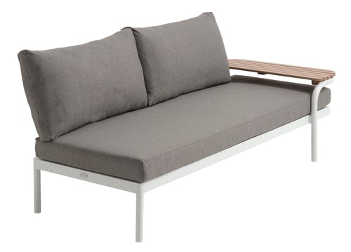 Chaise-longue ODDESUND branco