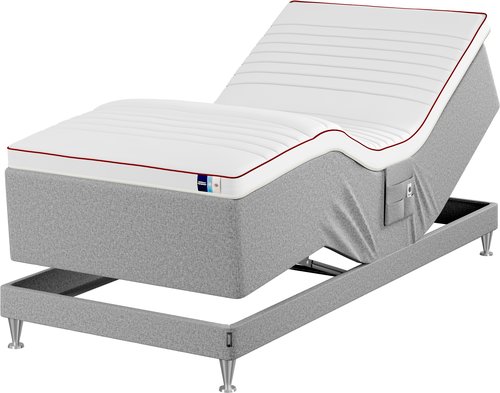 Regulerbar seng 90x200 TEMPRAKON E250 grå-42