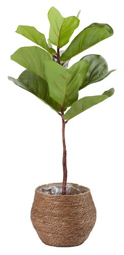 Plant pot SIVERT D26xH23cm brown
