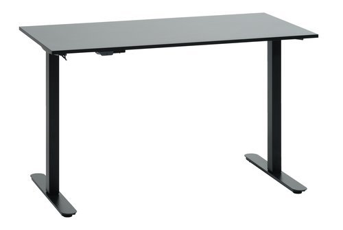 Height-adjustable desk SVANEKE 60x120 black