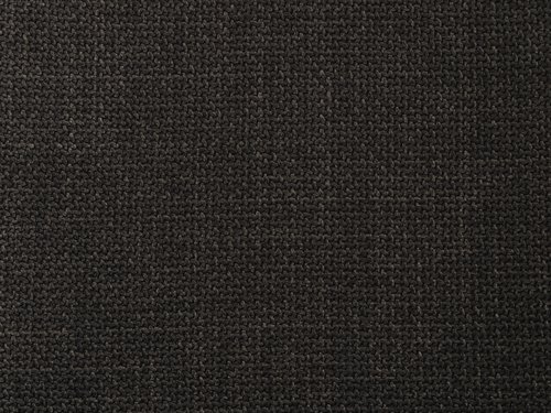 Spisebordsstol GEVNINGE mørkebrunt stof/sort