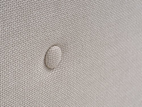 Bed frame KONGSBERG King beige fabric