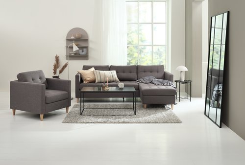 Jysk sofa deals chaise longue