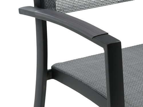 Stacking chair STRANDBY grey