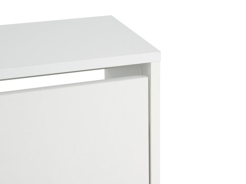 Schuhschrank BAKHUSE 3 Fächer weiß JYSK
