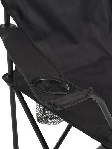 Camping chair HALDBAKKEN black