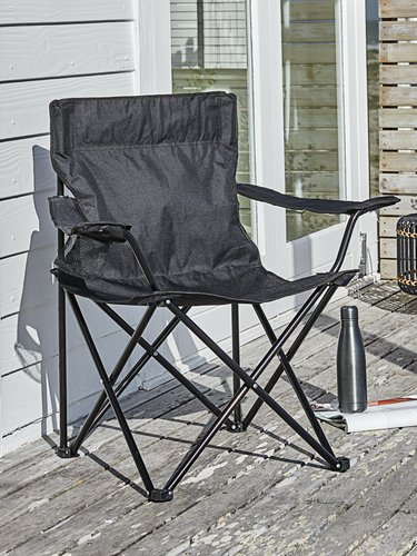 Camping chair HALDBAKKEN black