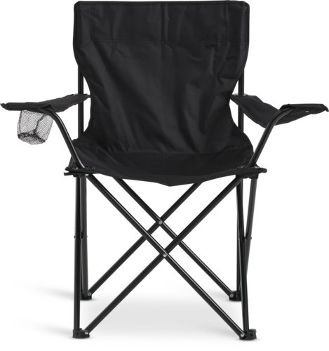 Stolica za kampiranje HALDBAKKEN crna
