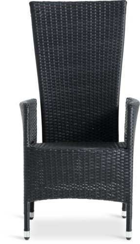 Chaise inclinable SKIVE noir