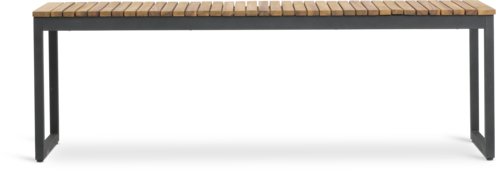 Panca da esterno UGILT L130xP35 cm legno duro