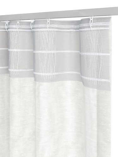 Curtain BOREN 1x140x245 off-white