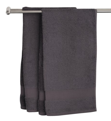 Πετσέτα μπάνιου KARLSTAD 70x140 σκούρο γκρι KRONBORG