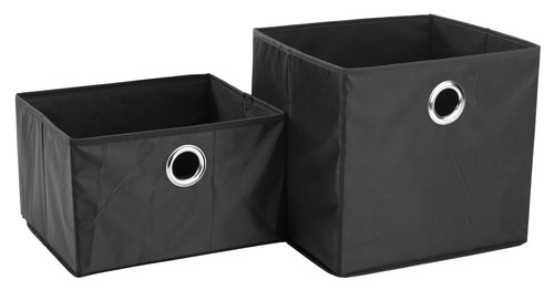 Korb FRANS 32x27x20cm schwarz | JYSK