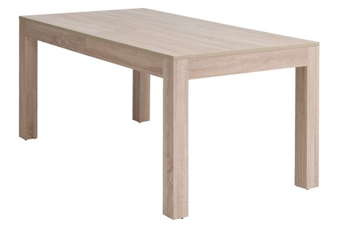 Dining table HASLUND 90x160/294 oak