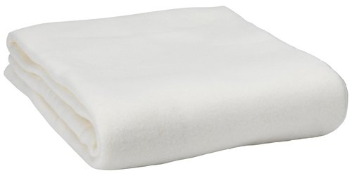 Одеяло SKOGVIKKE 130x160 полар бяло
