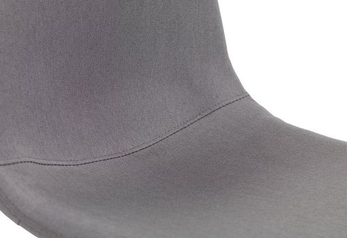 Blagovaonska stolica JONSTRUP siva tkanina/boja hrasta