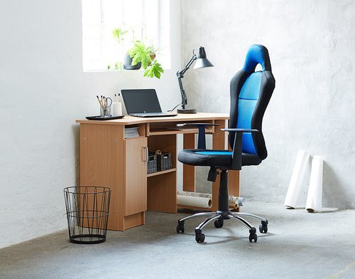 Krzesło gamingowe SNERTINGE czarny/niebieski