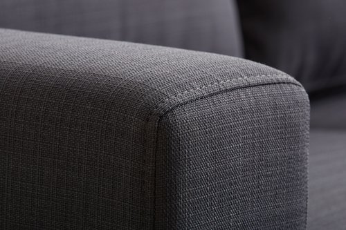 Sofa EGENSE chaise longue grigio scuro