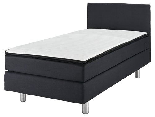 Gewoon Krachtcel cliënt Boxspring 90x200 PLUS C15 zwart-07 | JYSK