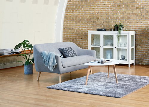 Sofabord LEJRE 60x120 hvit/eik