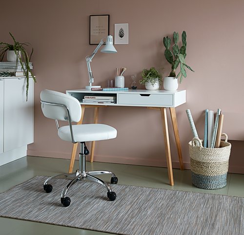 Krzesło biurowe SNEDSTED biały
