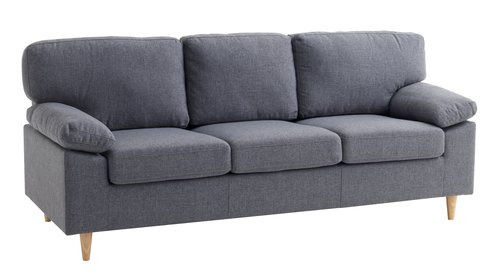 Sofa GEDVED 3-pers. grå