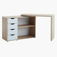 Skrivbord LANGAGER 41-107x107-165 ek