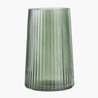 Vaso ROY Ø13xA20cm vidro verde