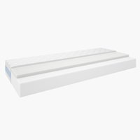 Materac piankowy 180x200cm GOLD F85 biały/niebieski
