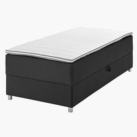 Κρεβάτι τύπου continental 90x200 PLUS C40 Μαύρο-07