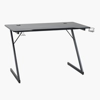 Bureau STAUNING 80x160 noir