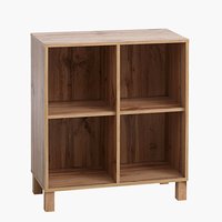 Estante SKALS 4 comp. carvalho