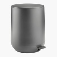 Balde lixo OXIE 5L c/softclose cinzento