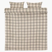 Conjunto lençóis LEAH cetim KING