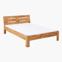 Estrutura de cama OLSKER 150x190 carv