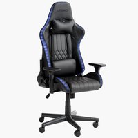 Gaming stolica RANUM s LED crna