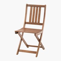 Krzesło składane EGELUND drewno tw