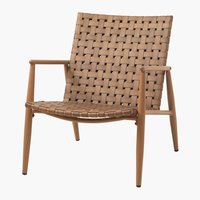 Lounge chair EDDERUP nature