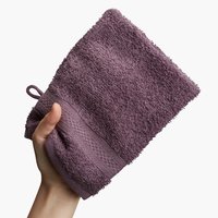 Guanto da bagno UPPSALA 14x20 viola sc.