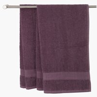 Toalla de lavabo UPPSALA 30x50 morado oscuro